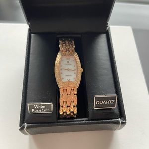 NWT Croton Diamond Quartz Watch